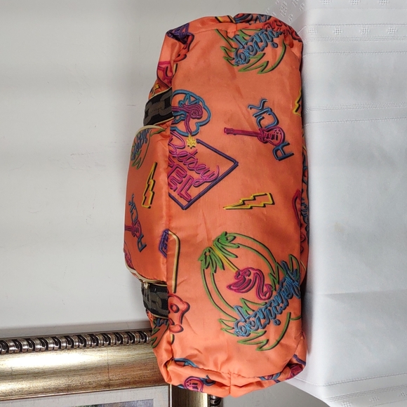 Betseyville by Betsey Johnson Silky Print Fabric Hobo Style Shoulder Bag - Picture 12 of 12